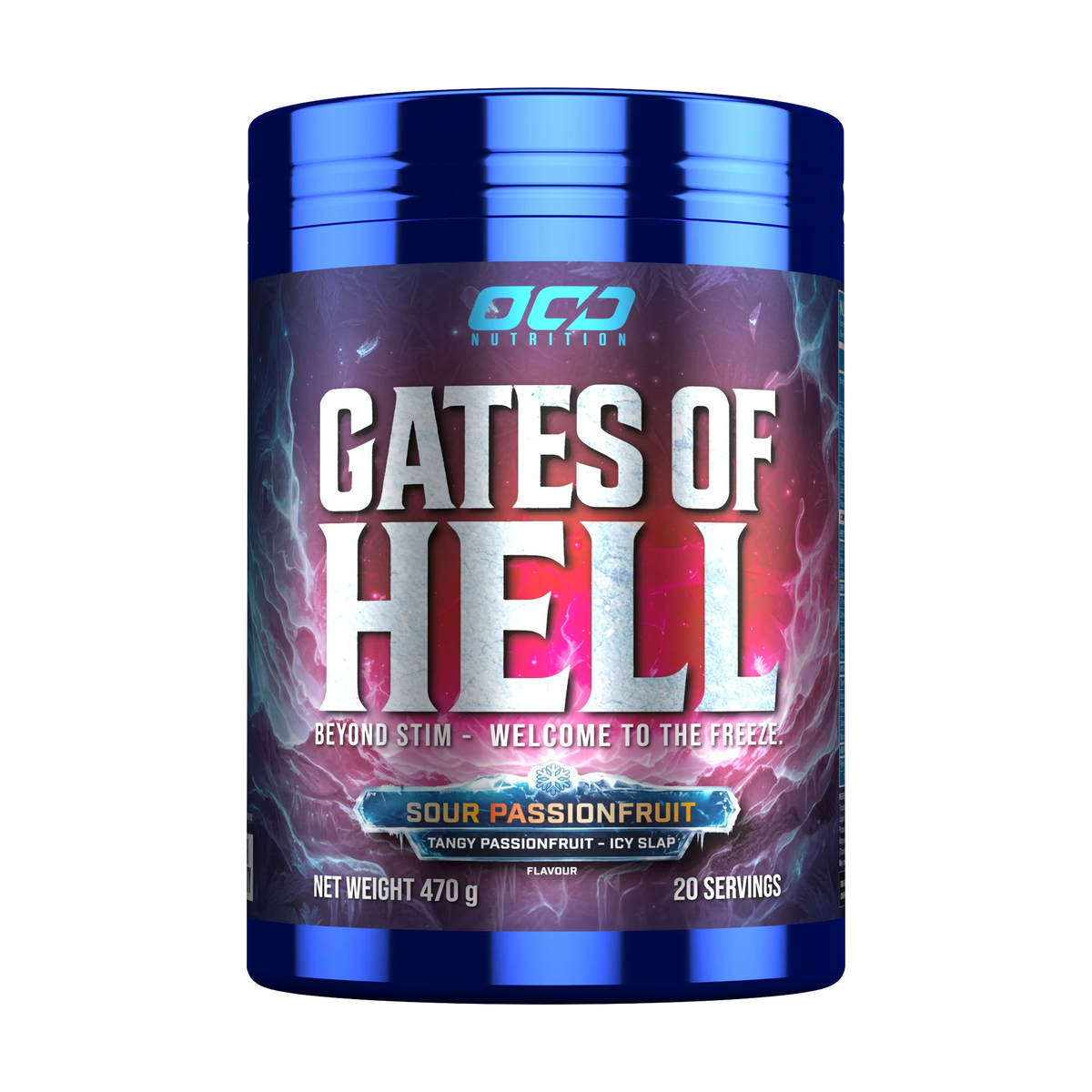 Gates of Hell Pre-Workout – Sour Passionfruit