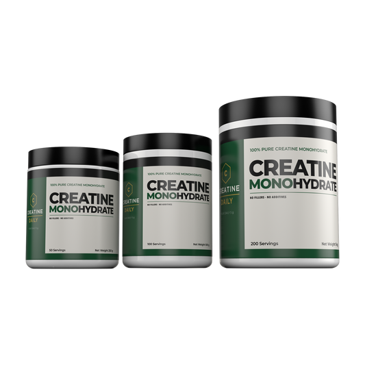 Creatine Daily Creatine Monohydrate 250 g, 500 g and 1 kg tubs