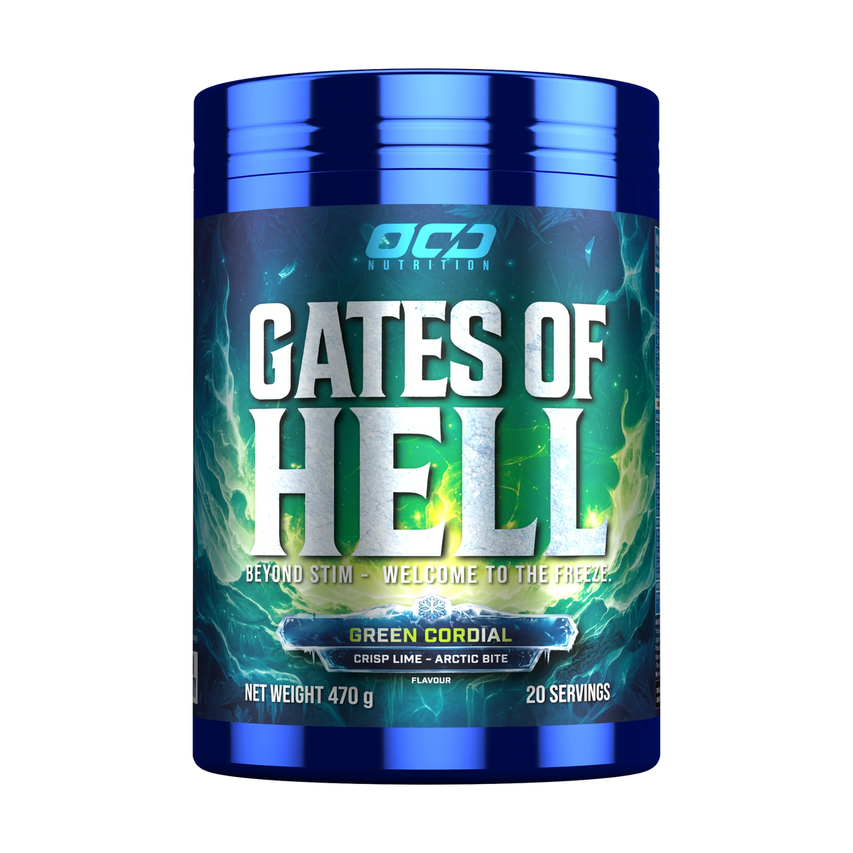 Gates of Hell Pre-Workout – Green Cordial
