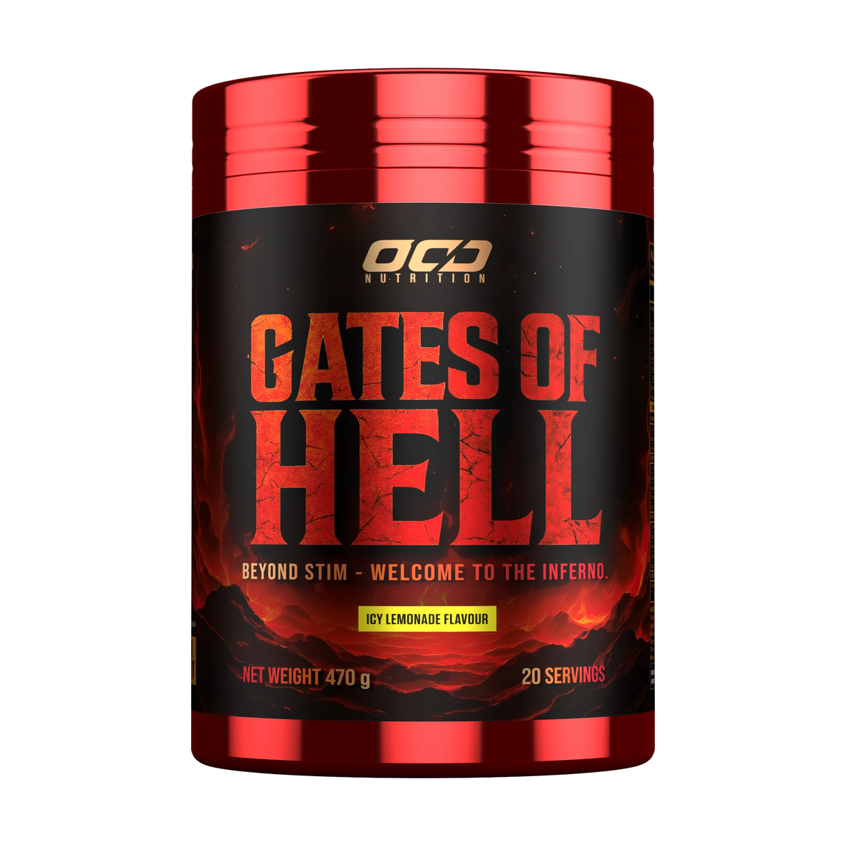 Gates of Hell Pre-Workout – Icy Lemonade