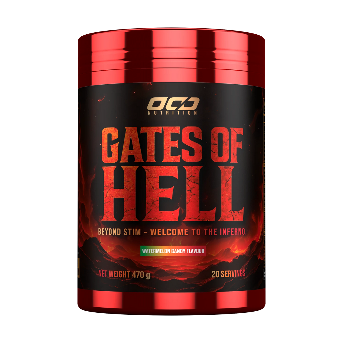Gates of Hell Pre-Workout – Watermelon Candy