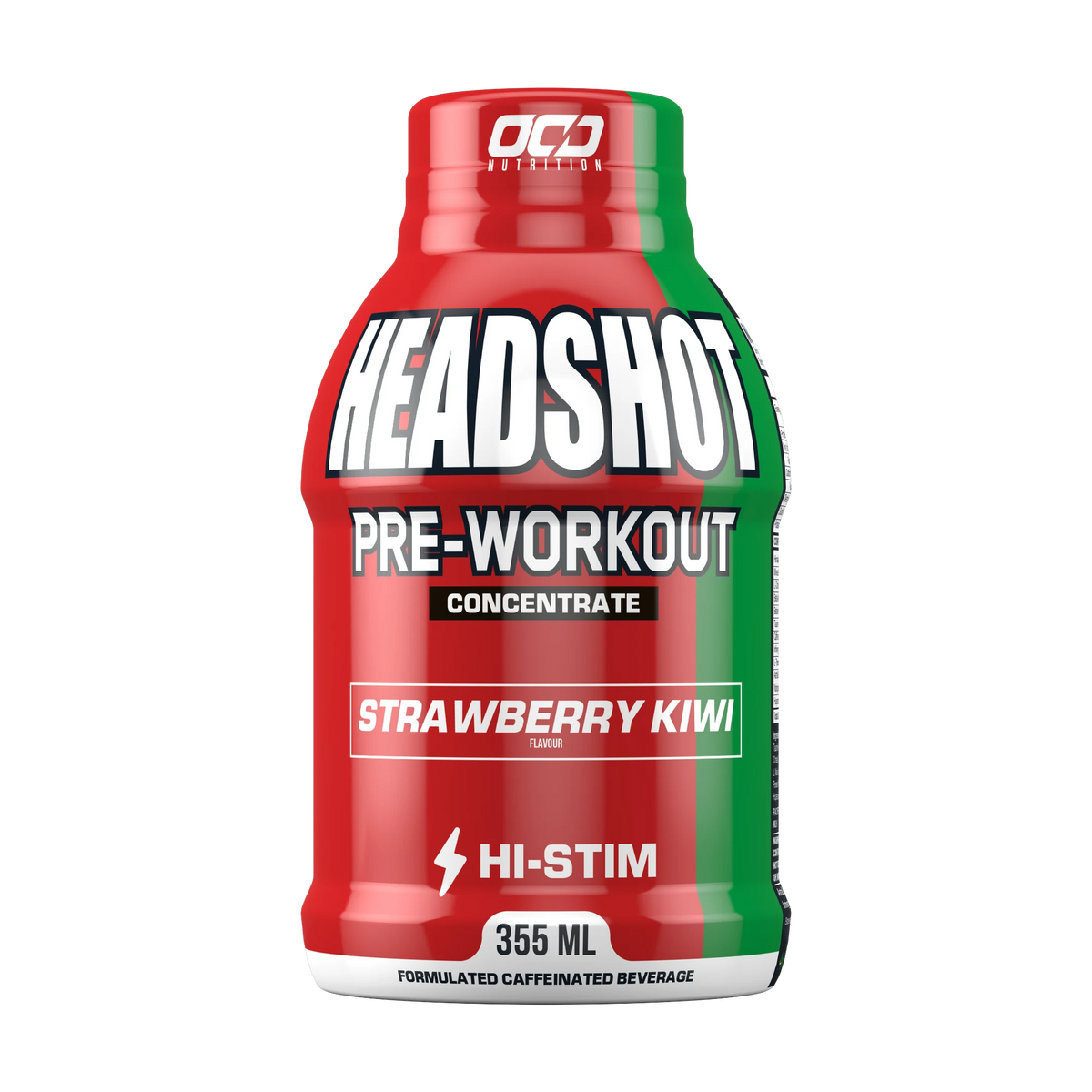 Headshot Hi-Stim Pre-Workout RTD – Strawberry Kiwi