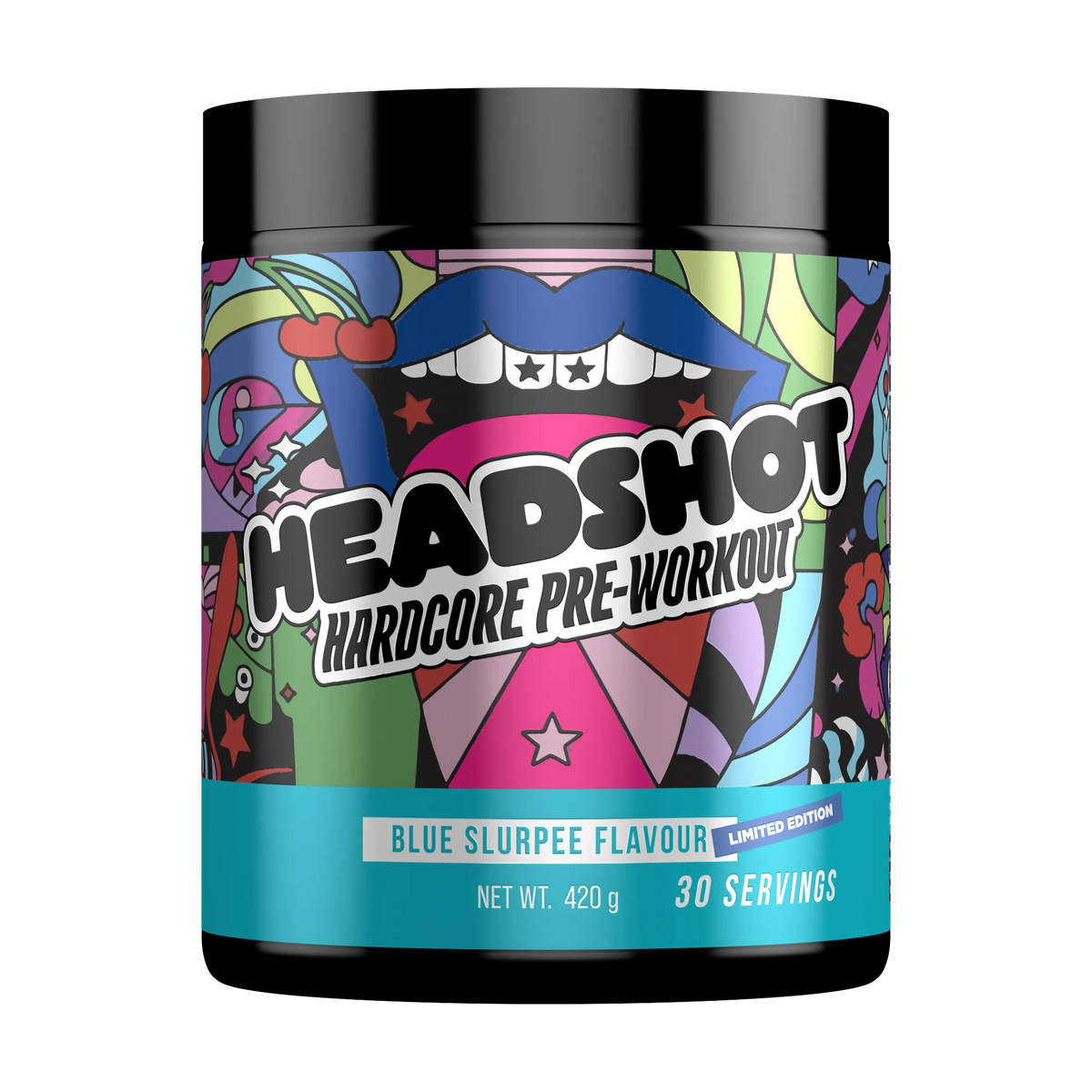 Headshot Pre-Workout – Blue Slurpee