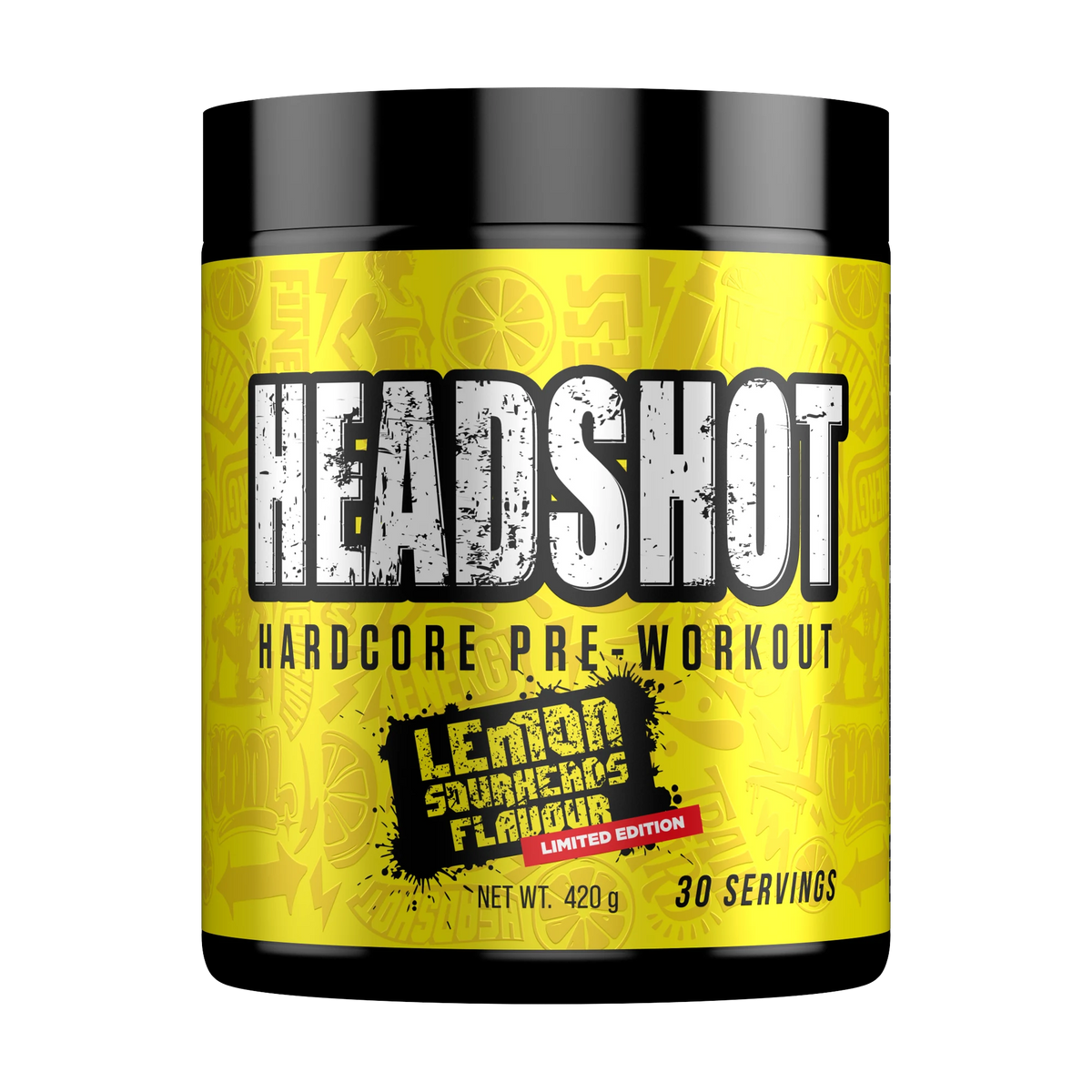 Headshot Pre-Workout – Lemon SourHeads