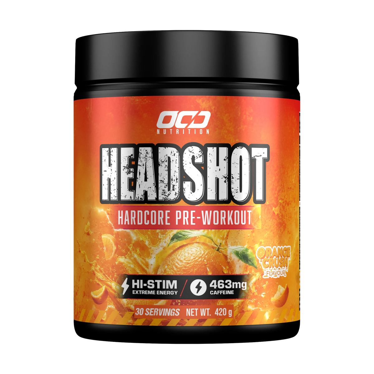 Headshot Pre-Workout – Orange Crush