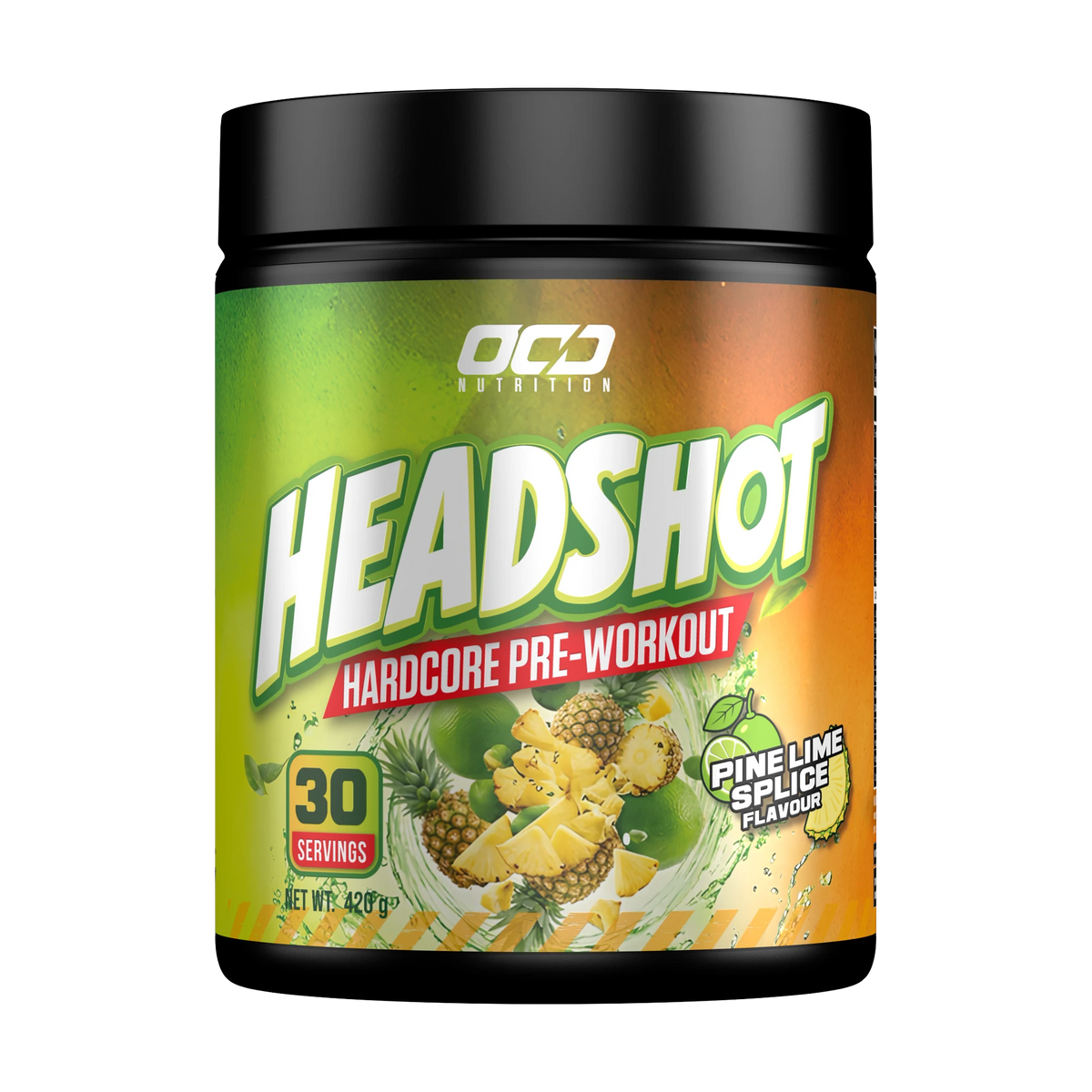 Headshot Pre-Workout – Pine Lime Splice