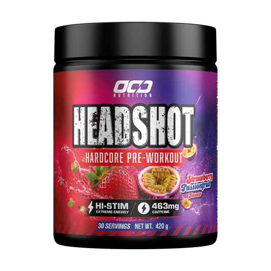 Headshot Pre-Workout – Strawberry Passionfruit