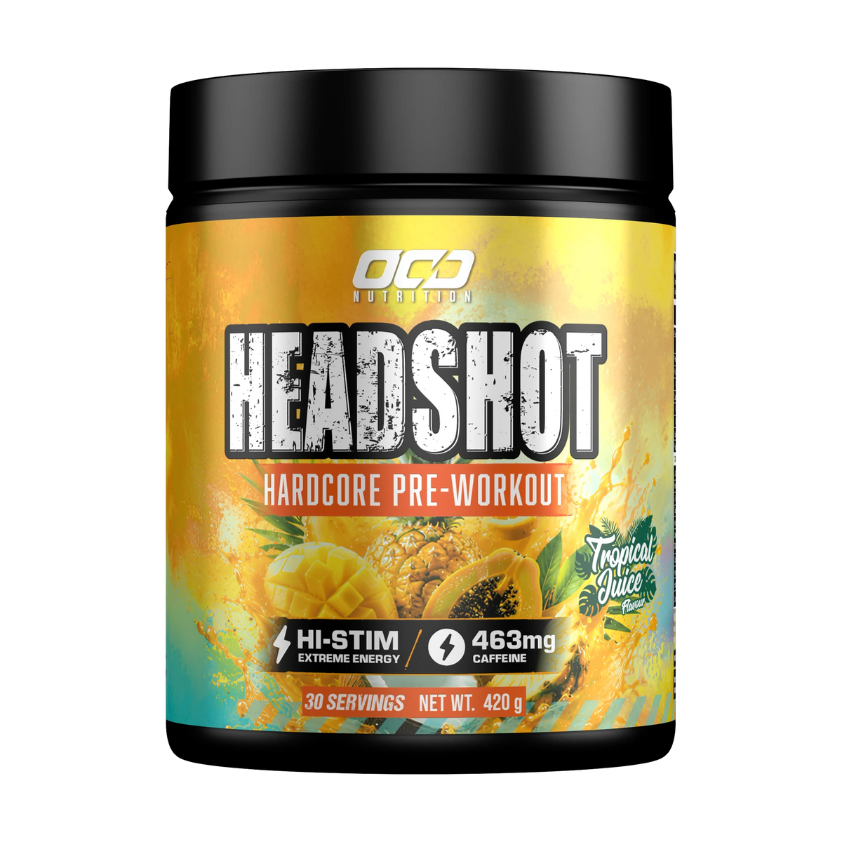 Headshot Pre-Workout – Tropical Juice