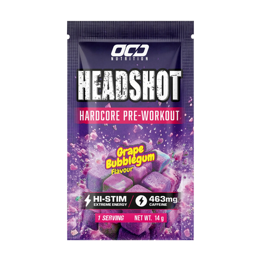 Headshot Single Serve – Grape Bubblegum