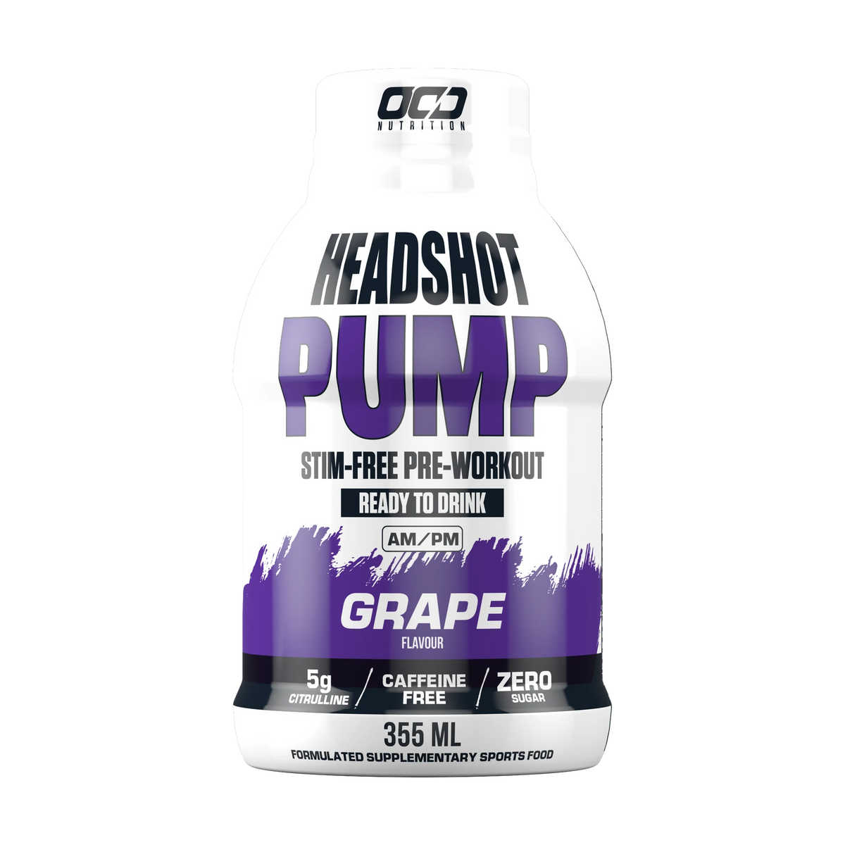Headshot Pump Stim-Free RTD – Grape