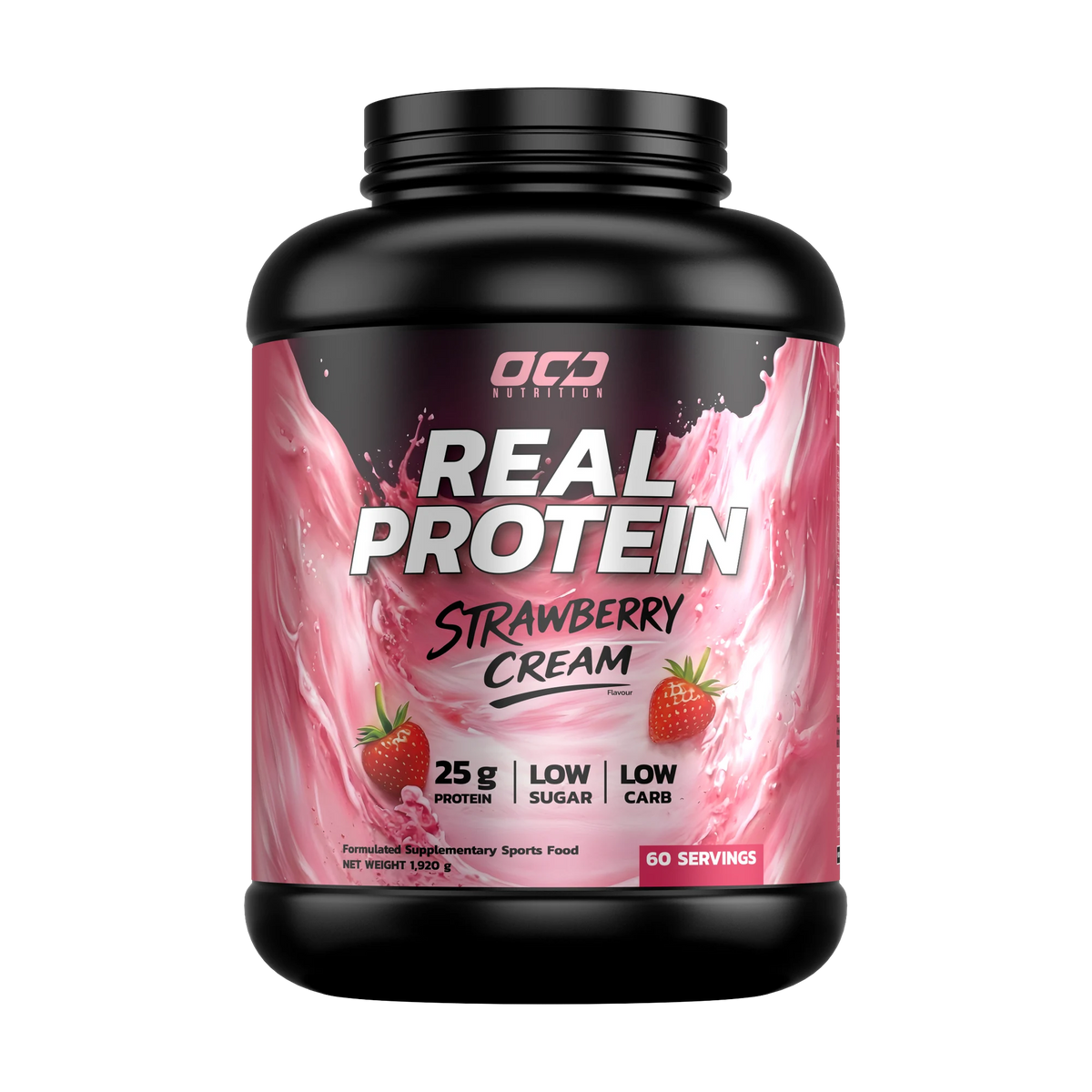 Real Protein – Strawberry Cream / 60 Serve